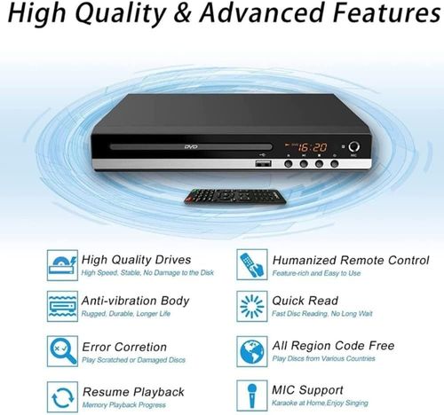 DVD Player HDMI 1080P Region Free with Remote Control USB Port,AV and HDMI Port# — image 7