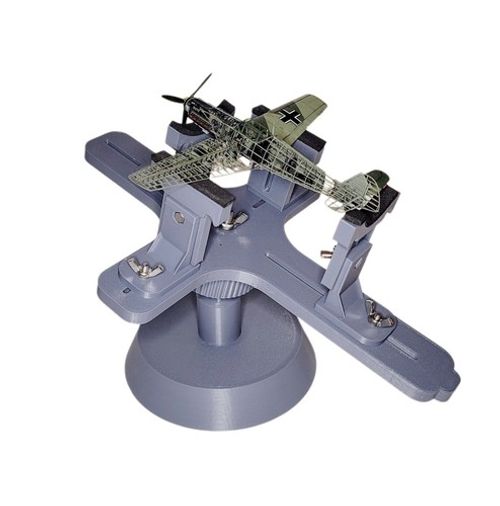 Model aircraft berth & adjustable stand set 1/48 1/72 1/48 1/144 kit jig plane