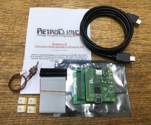 ACORN BBC MODEL B & B+ - INTERNAL RASPBERRY PI COPROCESSOR KIT WITH HDMI OUTPUT — image 1
