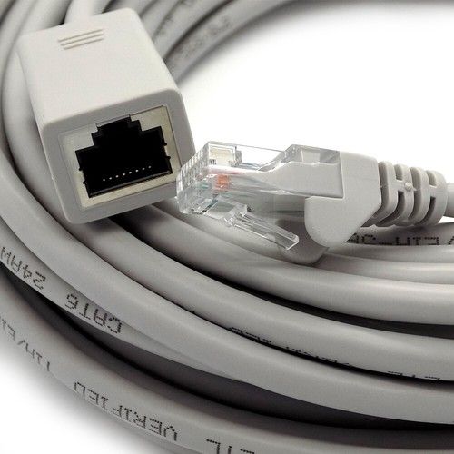 Ethernet Extension Cable Cat6 Network RJ45 Extender Lead Male to Female lot