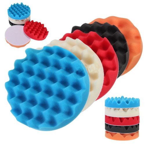 Compound Buffing Polishing Pads Cutting Sponge Pads Kit for Car Buffer Polisher — image 2