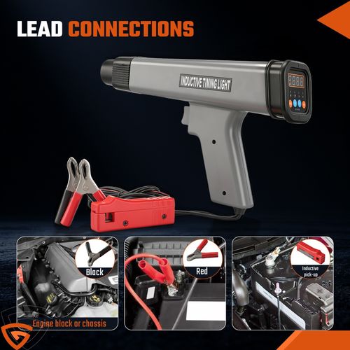 Digital Timing Light Automotive tool Inductive Ignition Stroke Petrol Engine — image 6
