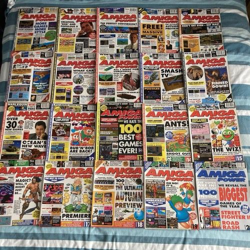Amiga Power Magazines & Demo Discs Job Lot