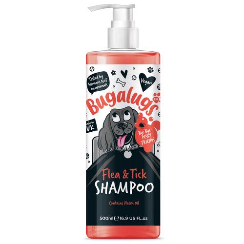 Bugalugs Flea Dog Shampoo Grooming for Dogs 500ml 1L 5L Fleas Ticks & Mites