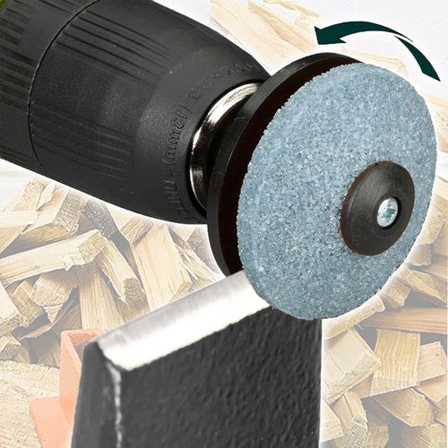 Log Splitter Blade Sharpener Kit 2.5KG 10" Wood Splitting Timber Chisel Wedge — image 4