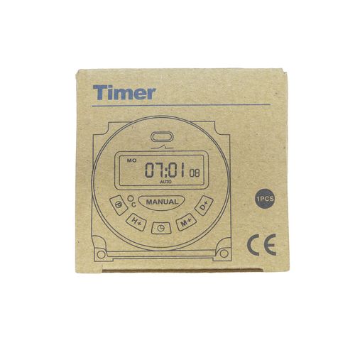L701 12V LCD 7 Day Digital Programmable Timer — image 4