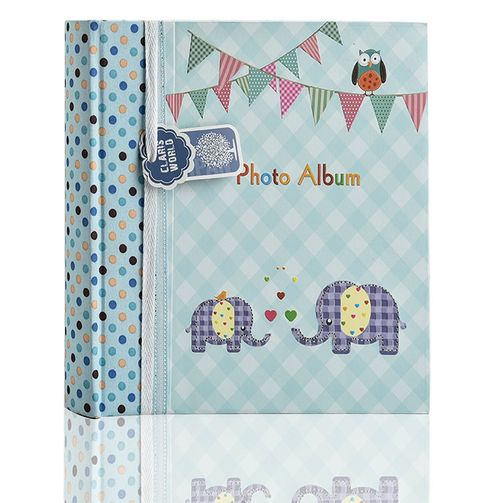 Arpan Baby Boy/Girl Memo Slip In Photo Album 200 holds 4x6 / 10x15cm Pictures — image 1
