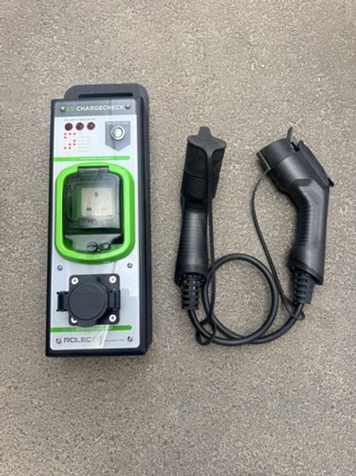 ROLEC EV CHARGE CHECK CHECKER TESTER & ADAPTER EVTU0018 Type 1, Type 2 Charger