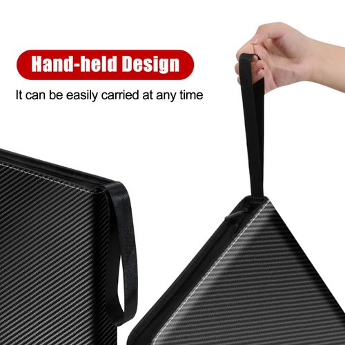 Film Ring Binder Storage Photo Zipper Album For 35mm 120 4x5 Negative Pages UK — image 11