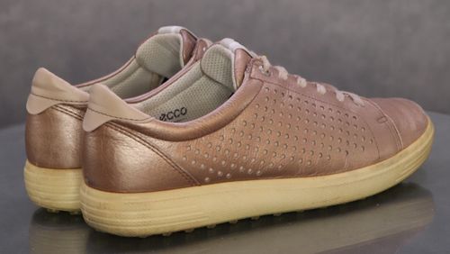 ECCO Women's Street Spikeless Sneakers Golf Shoes Size EU 39 US 8-8.5 Leather — image 8