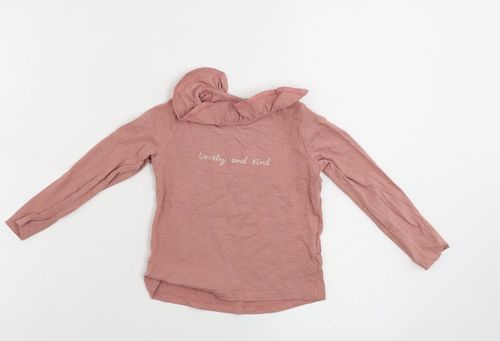 TU Girls Pink   Basic T-Shirt Size 2-3 Years — image 1
