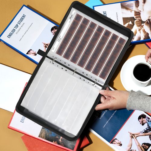 Zipper Ring Photo Archival Storage Film Binder Album+ 50x 135 35mm Negative Page — image 10