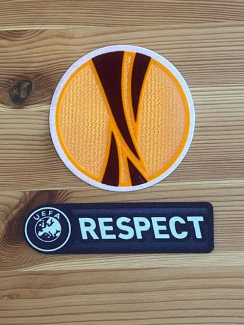2009-2012 UEFA Europa League + Respect Iron On Patch Badge