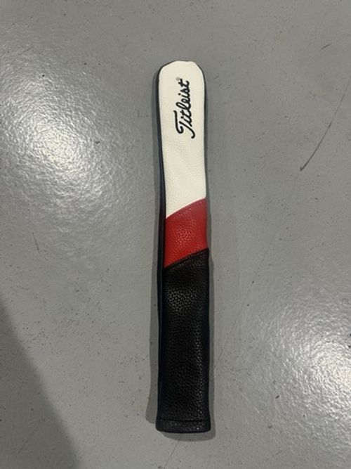 Titleist Golf Alignment Stick Black Leather Cover