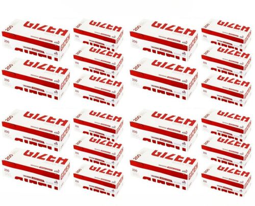 1000x GIZEH Filter TUBES Silver Tip Paper Smoking Cigarette Tobacco UK Fast Post — image 1