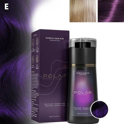 200ml Polar Hair Instant Dye Shampoo Hair Color Shampoo for Hair Natural Color — image 11