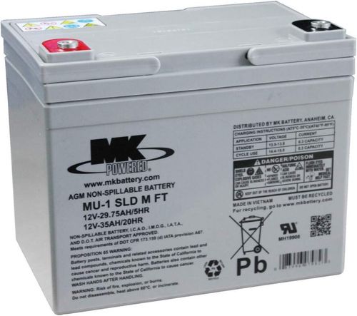MU-1 SLD M FT-2 12V 35Ah MK Battery — image 1