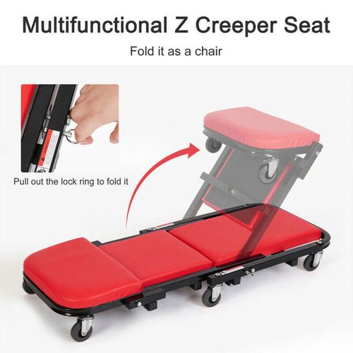 Mechanics Workshop Garage Creeper 36" Long Board Rolling Professional Crawler UK — image 7