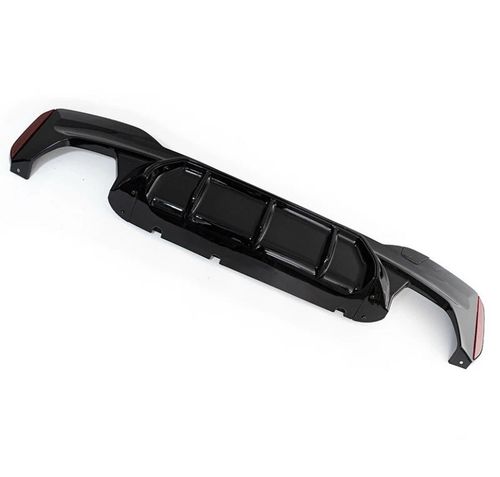 BMW 5 SERIES G30 M5 STYLE REAR BUMPER DIFFUSER GLOSS BLACK SPLITTER LIP — image 10