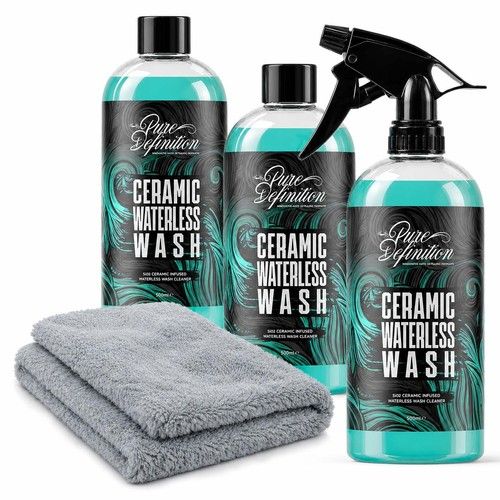 Waterless Car Cleaner Ceramic Si02 Protection Cleaning Washing Pure Definition