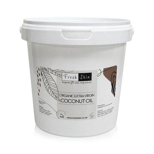 Organic Extra Virgin Coconut Oil 1KG - 100% Pure, Raw & Cold Pressed (1000g)