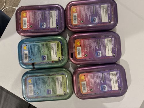 Pokémon TCG Mini Tin Bundle x6 60ct Standard Size Pikachu Umbreon Lapras — image 2