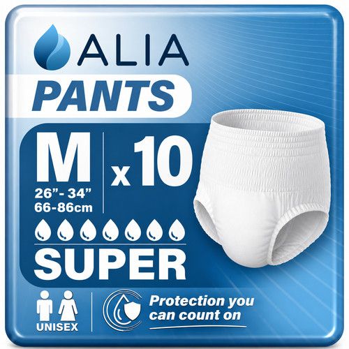 40 x Incontinence Pants Men & Women Super| Medium Adult Diapers | Pull up Pants