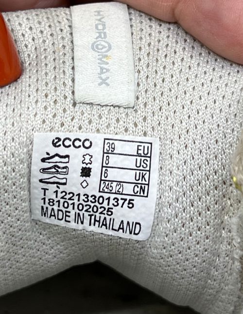 ECCO Women's Street Spikeless Sneakers Golf Shoes Size EU 39 US 8-8.5 Leather — image 10