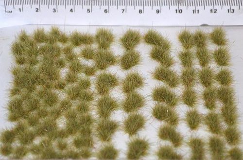 Natural shaped Static Grass tufts and diorama Elements - Model scenery  — image 1