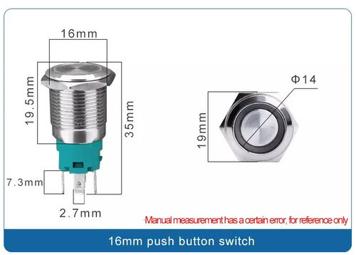 Chrome engine start backlit momentary 12V 3A push button switch 16mm UK STOCK — image 6
