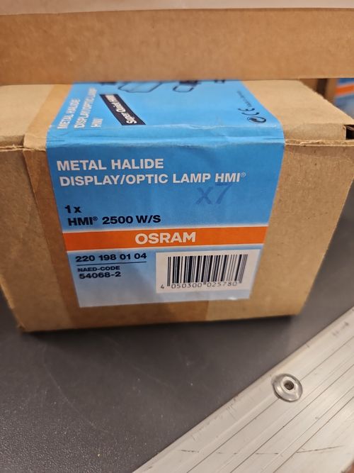 Osram HMI 2500 W/S Lamp - Used — image 2