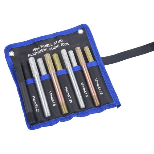 10Pcs M12 M14 Wheel Alignment Pin Wheel Hanger Pin Set Rim Stud Pin Guide Tool — image 10