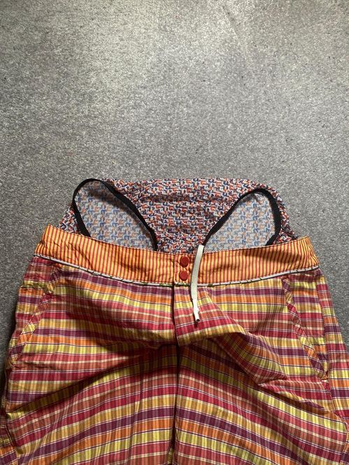 Robert Graham Swim Shorts Men 34 Plaid Multicolour Lined Drawstring Trunks — image 10