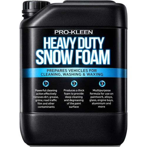 ProKleen Heavy Duty Snow Foam Car Cleaning wash Shampoo Truck Van Wax Vehicle 5L
