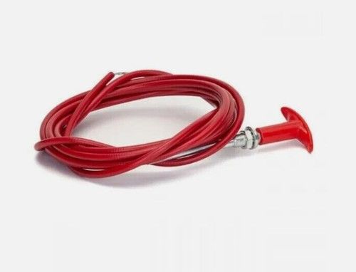 Motorsport T Pull Cable Red 3m Rally Race Motorsport Electrical Extinguisher MSA