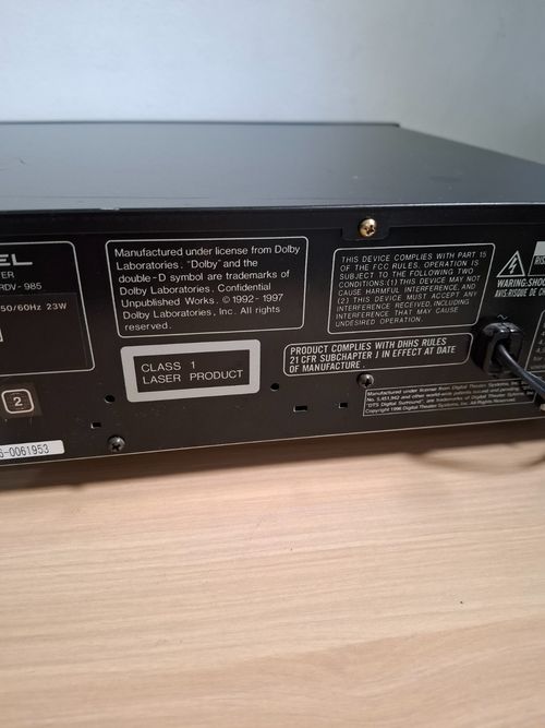 Rotel Dvd Cd Player RDV-985 Rare — image 20