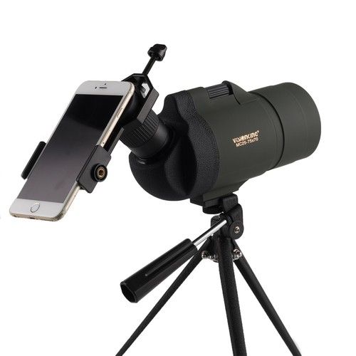 Visionking 25-75x70 MAK BAK 4 Spotting Scope Bird Watching Phone Adapter