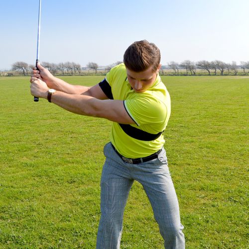 PGA TOUR Golf Swing Training Aid Pro Trainer Band Stop Correct Flying Elbow — image 4