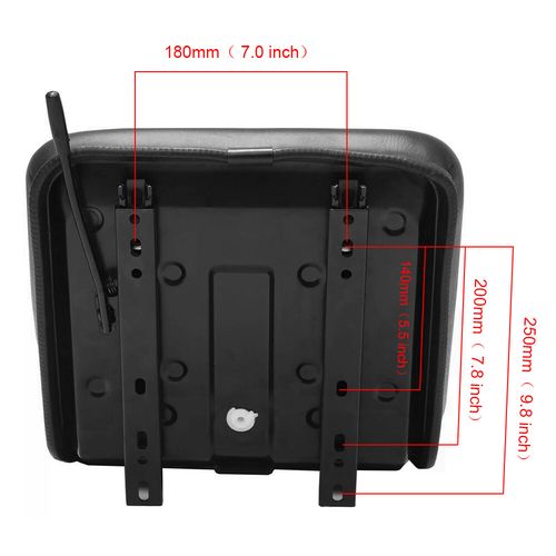 Adjustable Universal Tractor Seat Ride-on mower Digger Seat Excavator — image 4