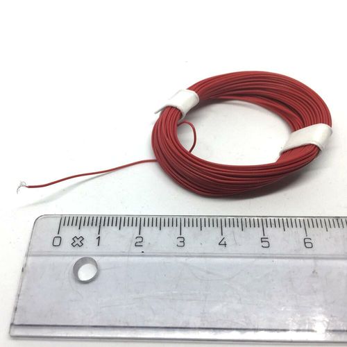 Ultra thin wire RED - The only wire to use inside model trains — image 2
