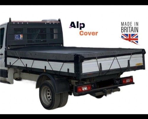 UNIVERSAL HIGH QUALITY NET TRANSIT IVECO DAILY/TIPPER BODY SIDE COVER/BUNGEE
