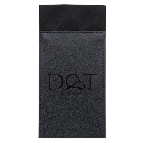 DQT Plain Satin Solid Casual Formal Wedding Pre-Folded Pocket Square Fold