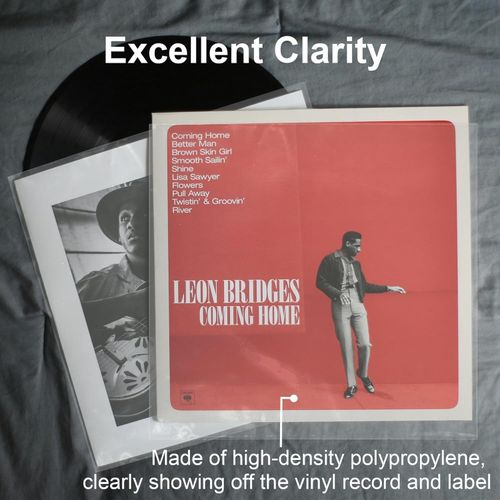 Vinyl Plastic Record Outer Sleeves 12 inch Extra Thick Album LP Cover Protectors — image 15