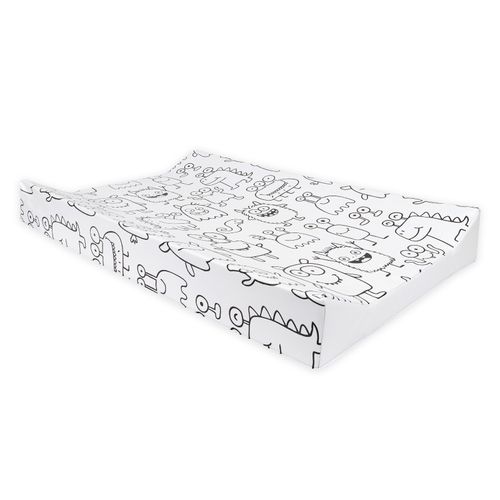 Anti Roll Changing Mat Monsters -  Padded Waterproof Soft & Wipe Clean — image 11