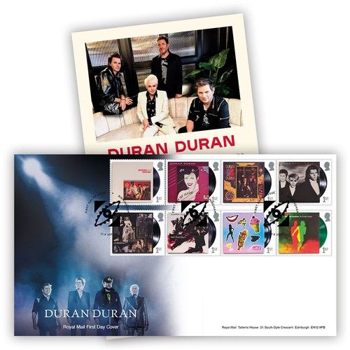 Duran Duran Stamp Souvenir First Day Cover from Royal Mail