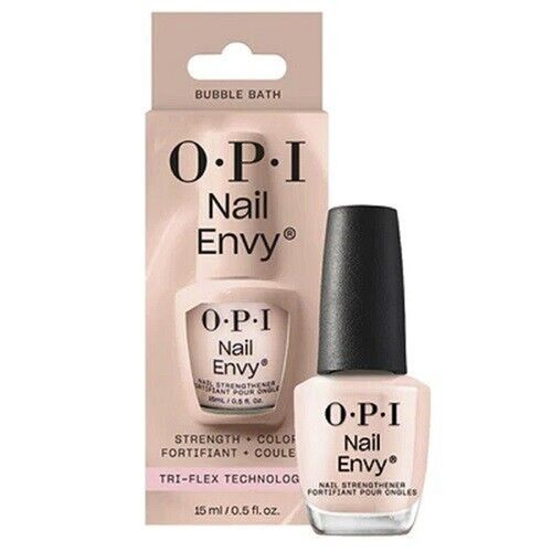 OPI Nail Envy Strengthener NEW Formula TRI-FLEX TECHNOLOGY 15ml ~ BUBBLE BATH ~ — image 1