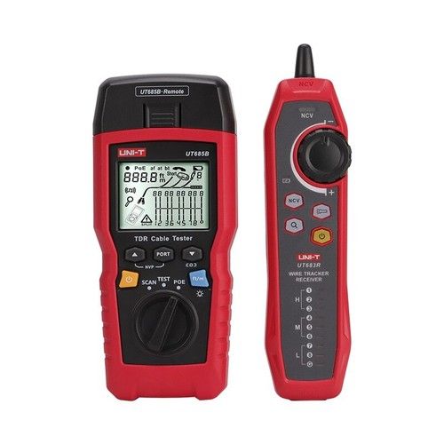 UNI-T UT685B TDR Cable Tester Network Wire Tracker POE Detector NCV RJ11 RJ45