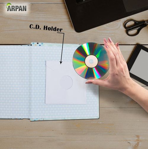 Arpan Baby Boy/Girl Memo Slip In Photo Album 200 holds 4x6 / 10x15cm Pictures — image 3