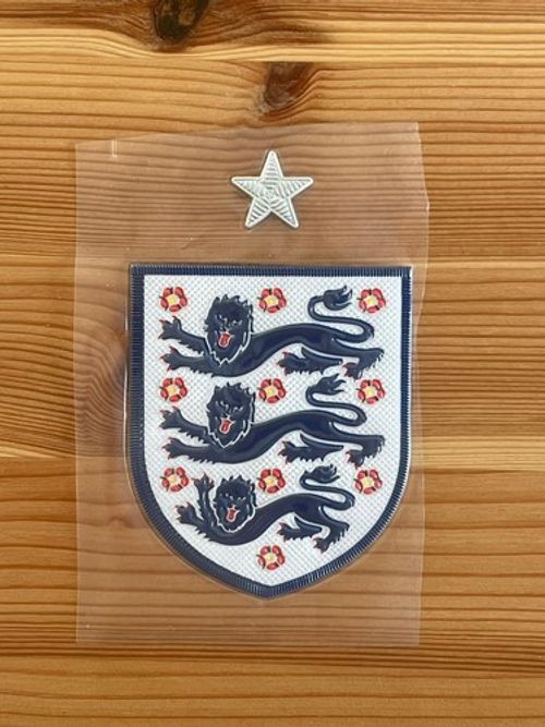 England National Football Team Silicon Iron On Patch Badge
