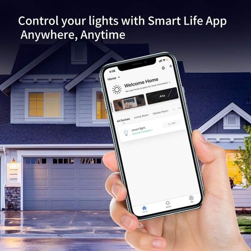 Smart E14 Candle Light Bulbs 3 Pack, WiFi Colour Changing, Alexa Compatible Woox — image 4
